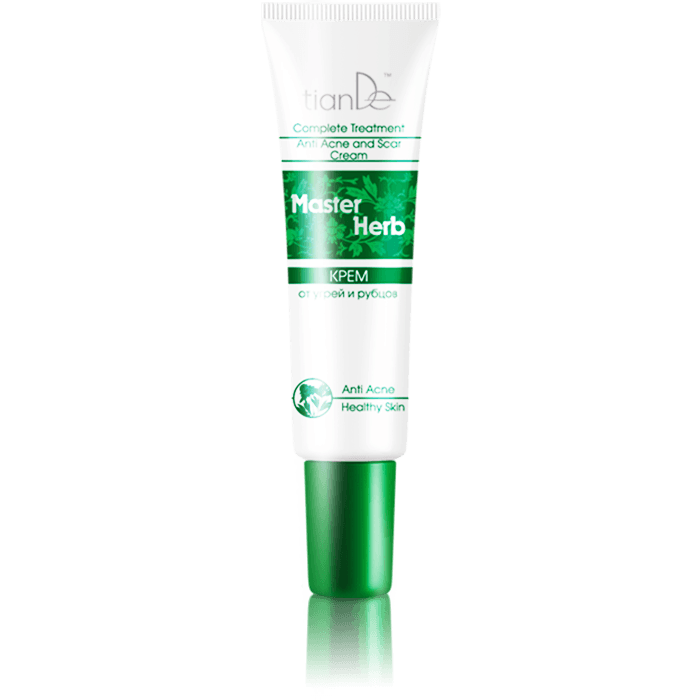 Крем против акне и белези Master Herb