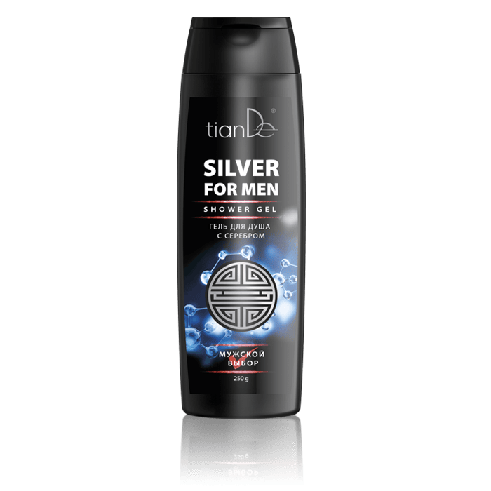 Shower gel for men with silver_30133_TianDeMy.Love