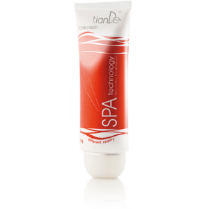 Anti-cellulite cream with chili oil SPA technology