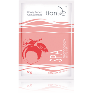 Body salt "Honey Peach" SPA technology