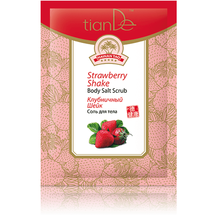 Body salt "Strawberry Shake" 32607 | TianDe | TianDeMy.Love