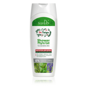 Shower gel for sensitive skin "Dr. Taiga