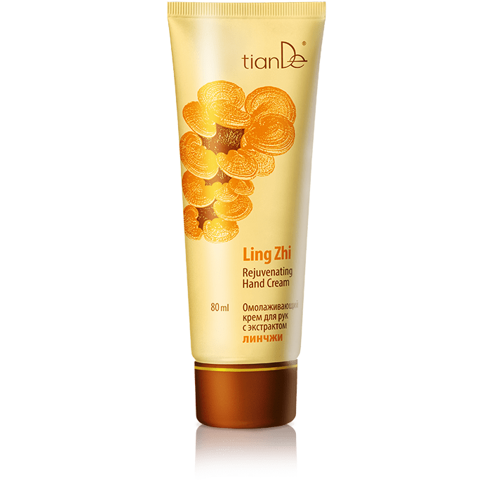Rejuvenating Hand Cream Linzhi Extract TianDe | TianDeMy.Love_40106