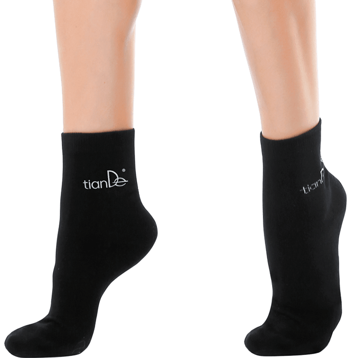 Cotton socks with spotted tourmaline TianDe | TianDeMy.Love