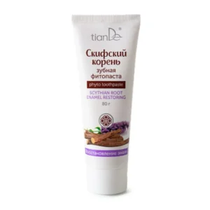 Phytopaste for enamel restoration "Scythian root"